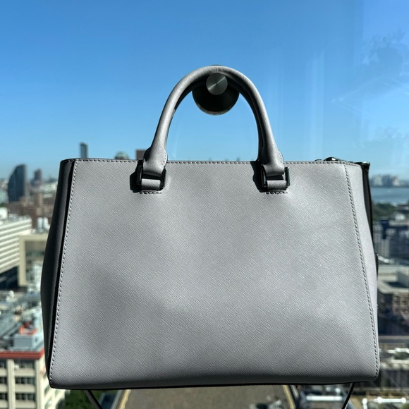 Grey Lilac Michael Kors Kellen Medium Satchel - Picture 2 of 4